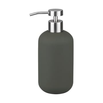 Dozownik do mydła Lotus play wysoki, w zestawie 2 głowice  - Dark olive - Mette Ditmer