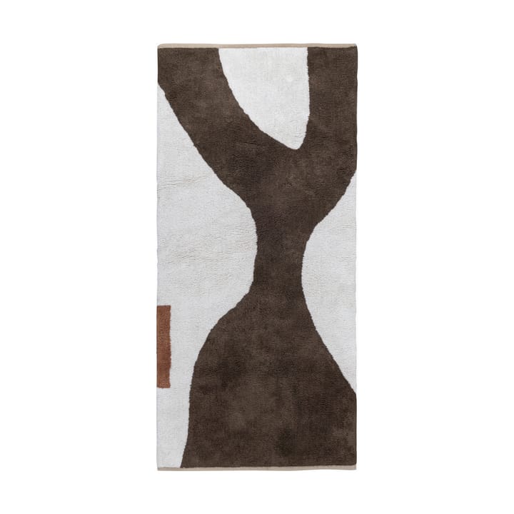 Dywan Figura - Brown, 50x80 cm - Mette Ditmer
