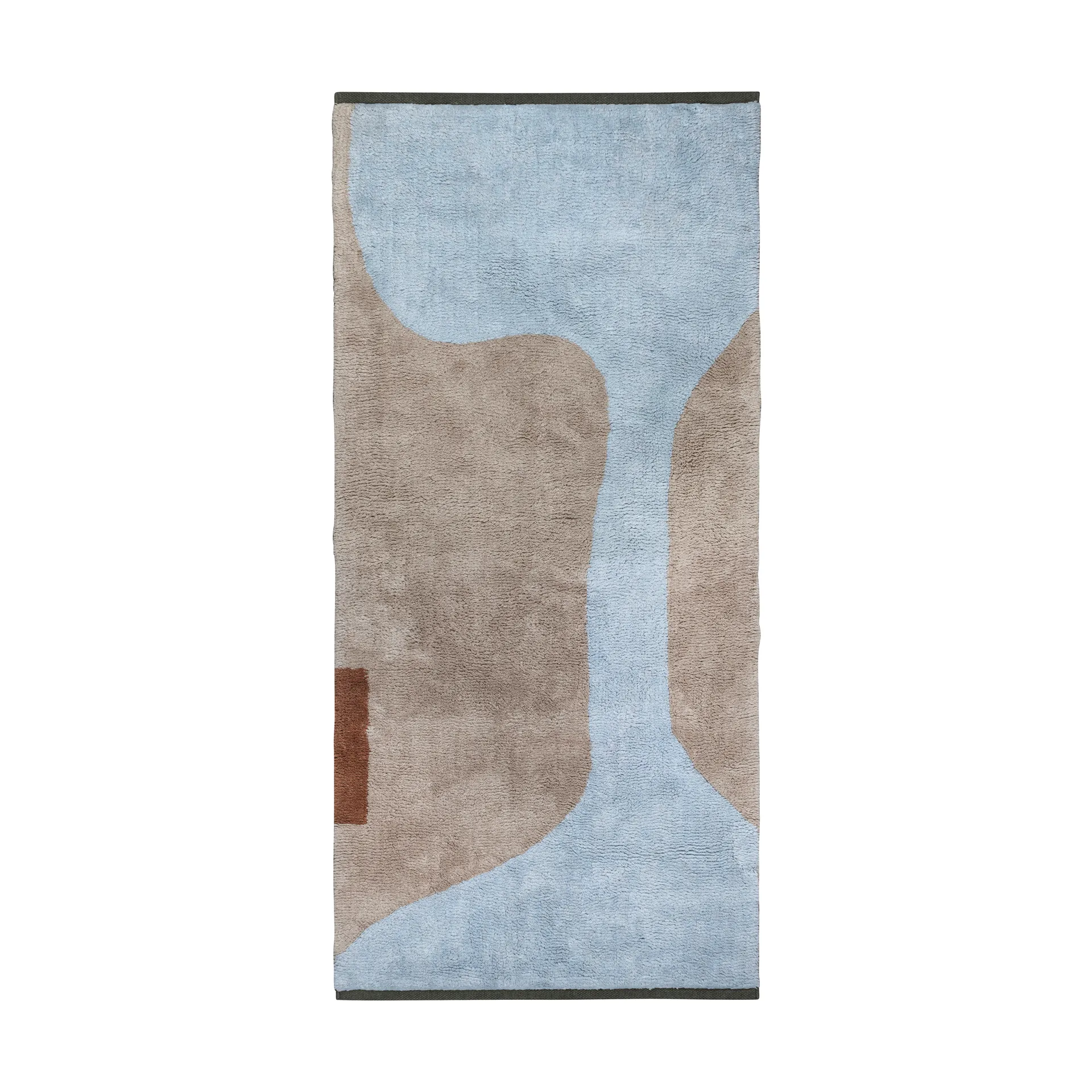 Dywan Figura, Light blue, 50x80 cm Mette Ditmer