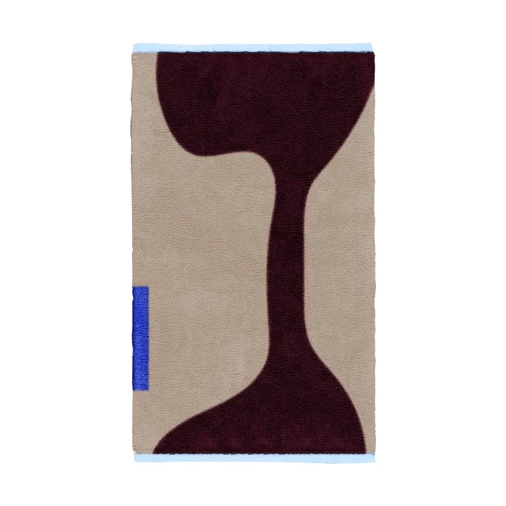 Dywan Figura - Red-Beige, 50x80 cm - Mette Ditmer
