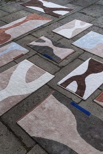 Dywan Figura - Sand, 50x80 cm - Mette Ditmer