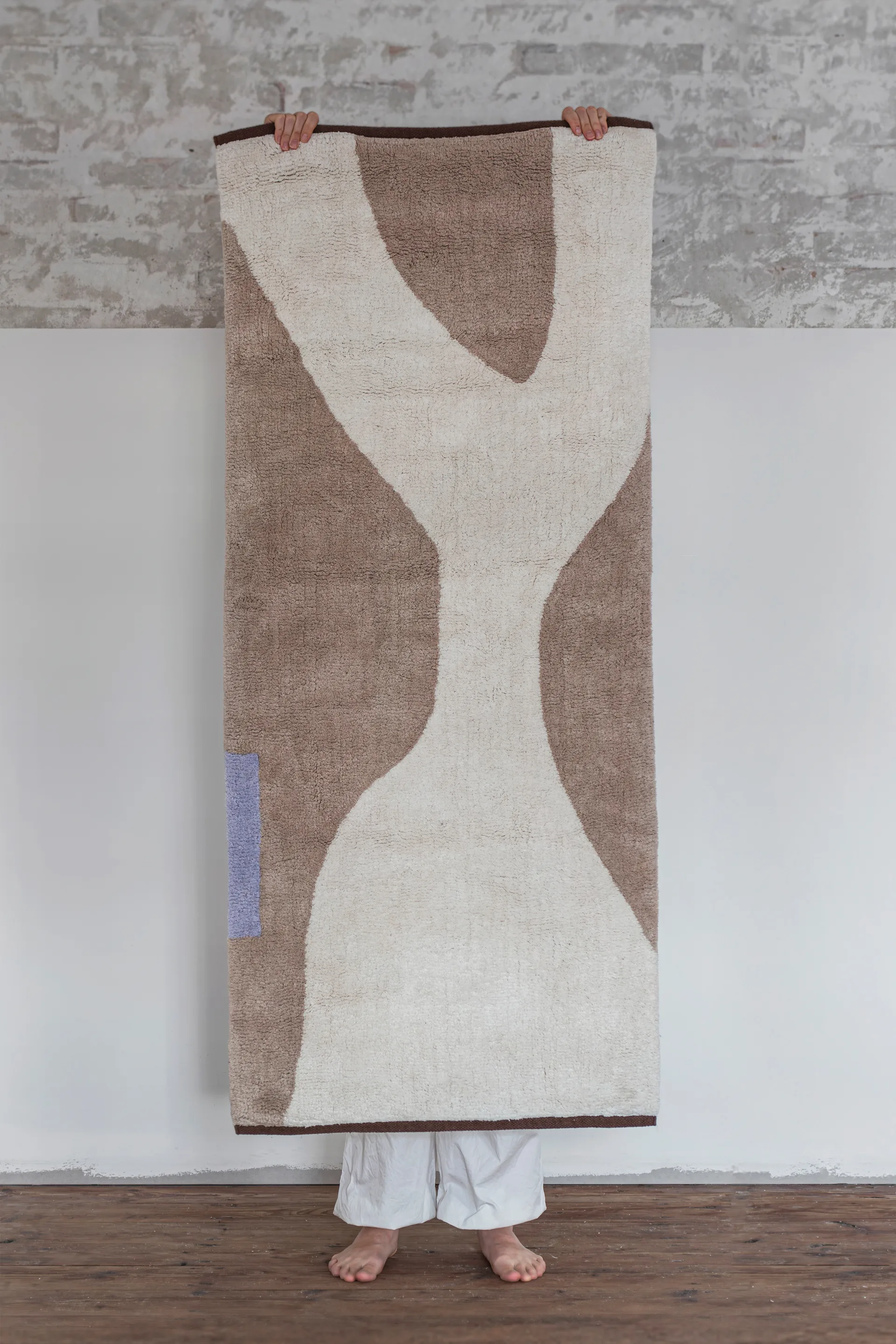 Dywan Figura, Sand, 70x150 cm Mette Ditmer