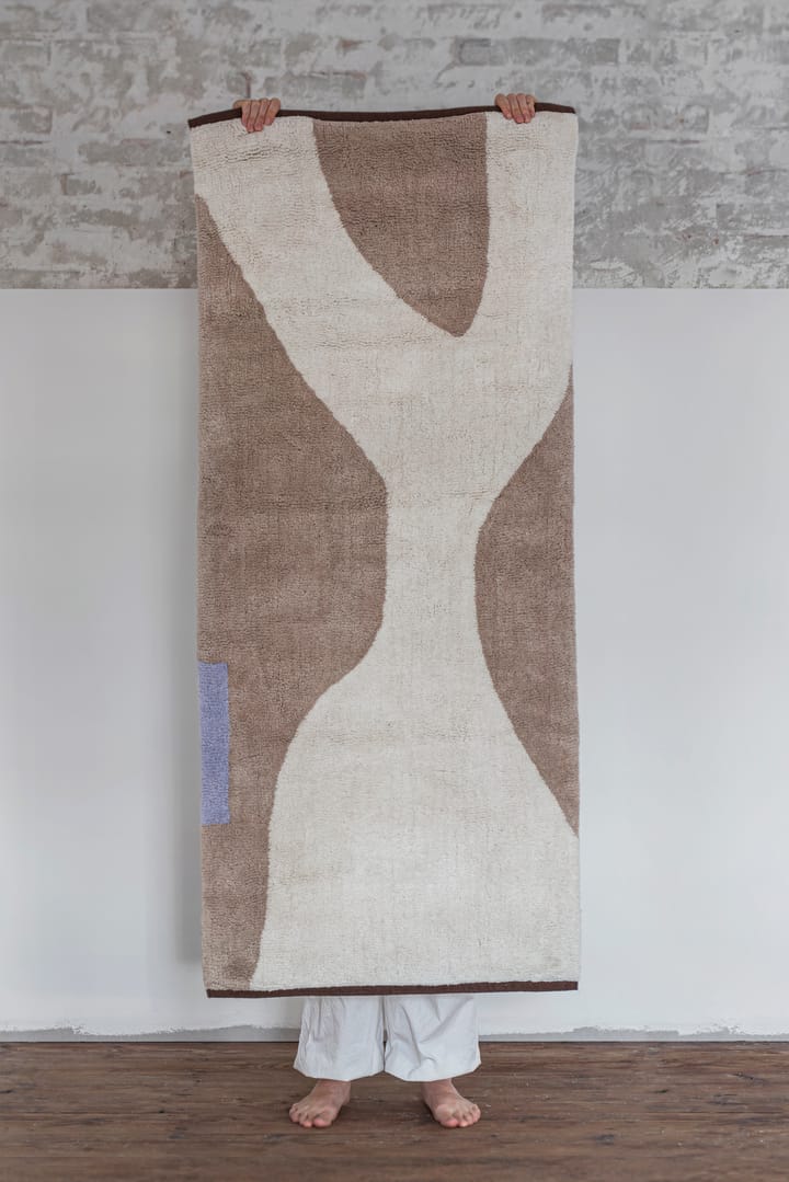 Dywan Figura, Sand, 70x150 cm Mette Ditmer