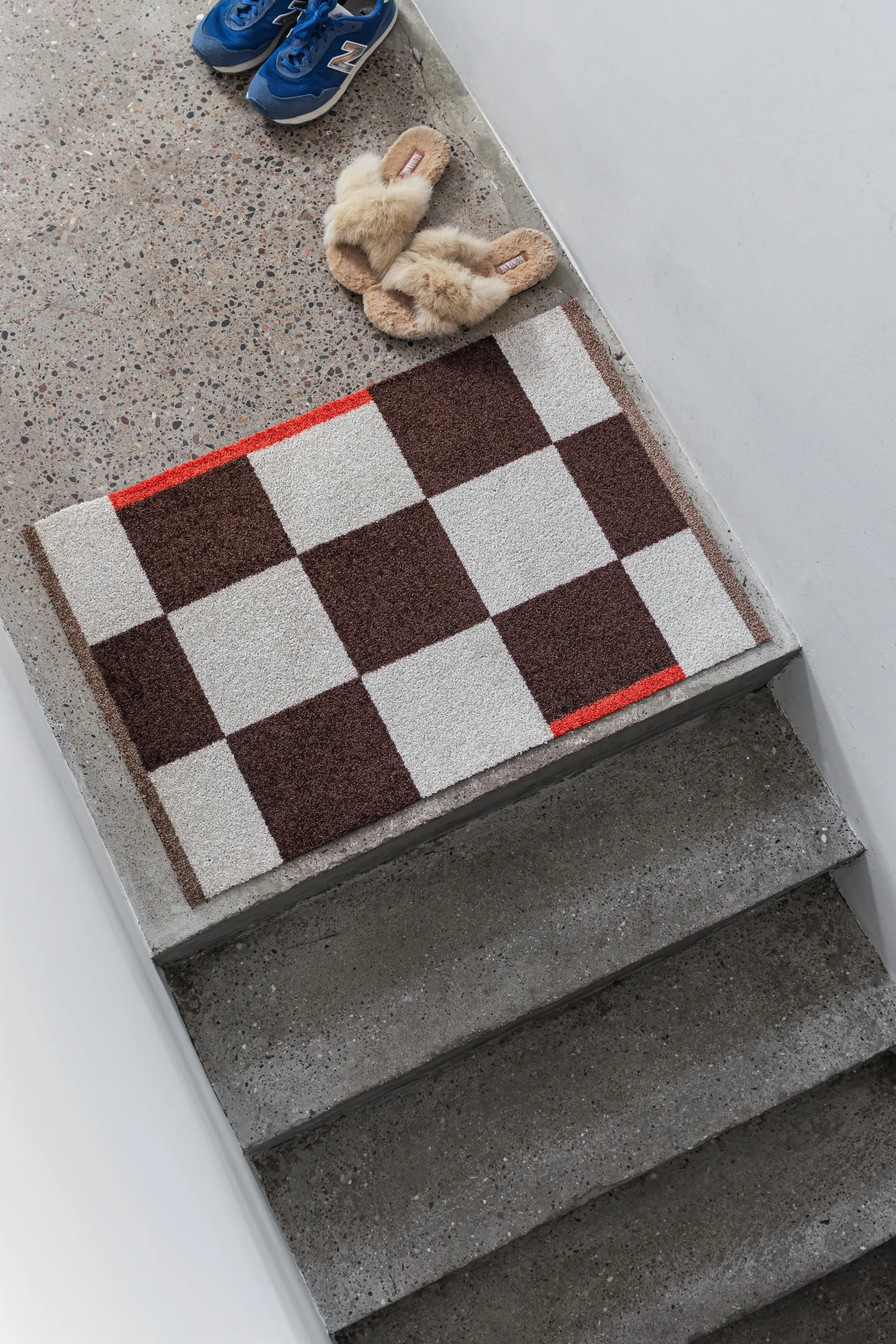 Dywan Square all-round small, Brown Mette Ditmer