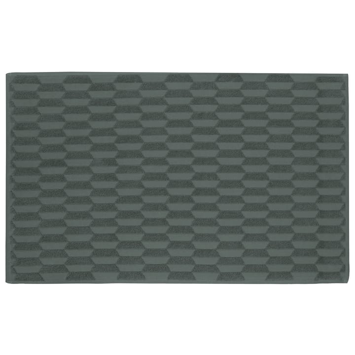 Dywanik do łazienki Geo 50x80 cm - Pine green - Mette Ditmer