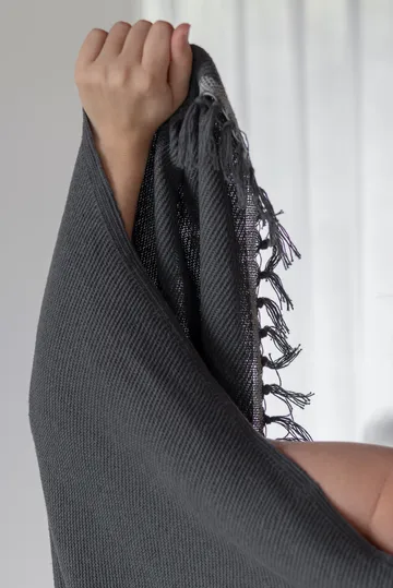 Koc Bohemia 125x180 cm - Anthracite - Mette Ditmer