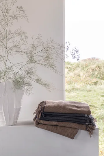 Koc Bohemia 125x180 cm - Taupe - Mette Ditmer