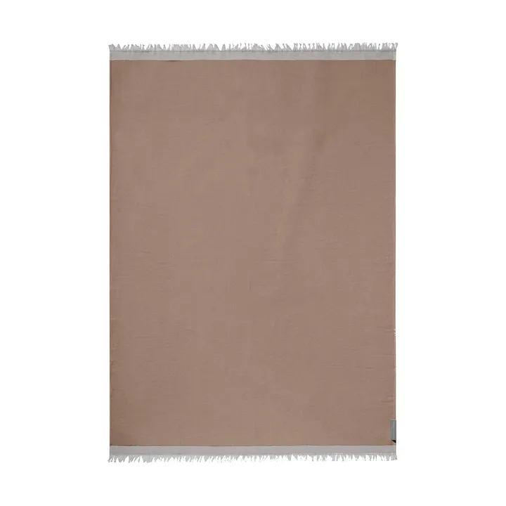 Koc Duet - Beżowo-Blue (beige-niebieski), 130x175 cm - Mette Ditmer