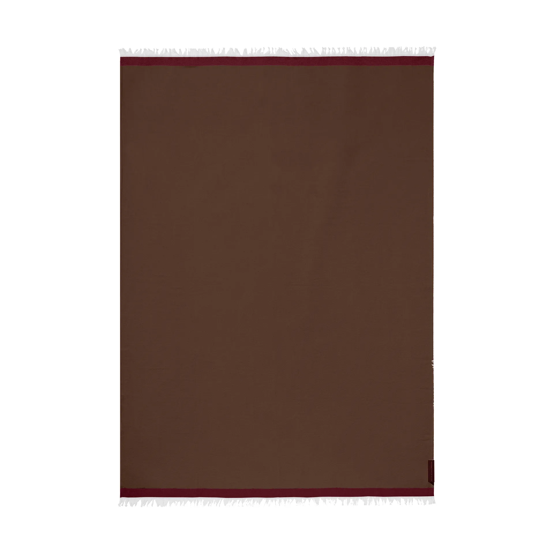 Koc Duet, Brown-Beige (brązowo-beżowy), 130x175 cm Mette Ditmer