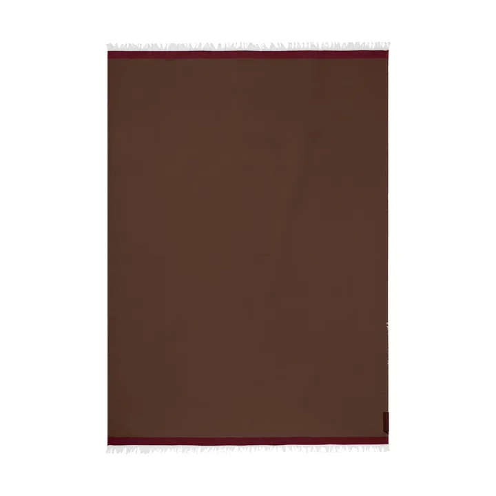 Koc Duet - Brown-Beige (brązowo-beżowy), 130x175 cm - Mette Ditmer