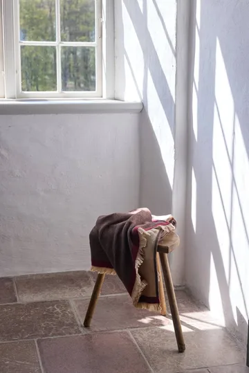 Koc Duet - Brown-Beige (brązowo-beżowy), 130x175 cm - Mette Ditmer