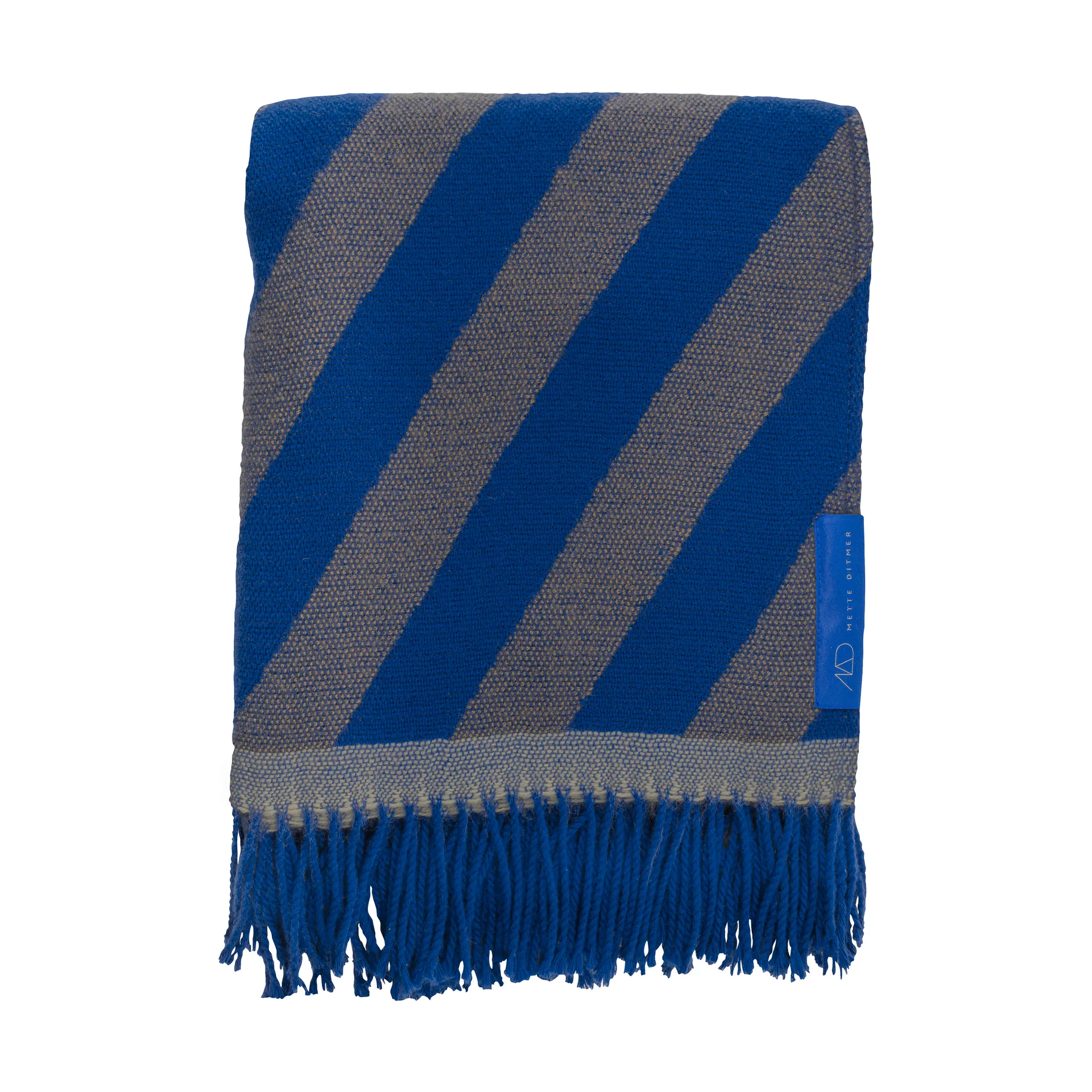 Koc Retro 125x170 cm, Cobalt Mette Ditmer