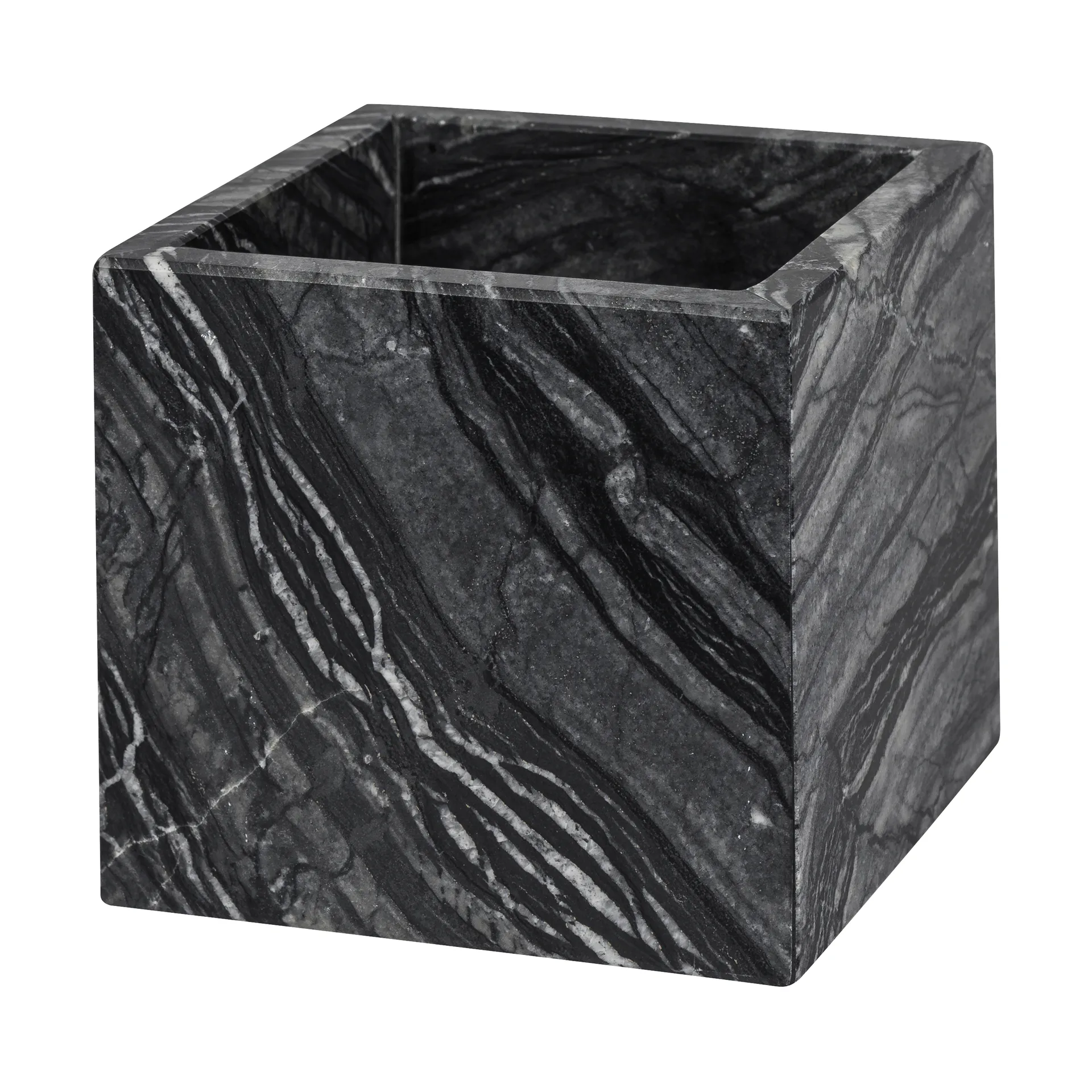 Kostka Marble 8,5x8,5 cm, Black-grey Mette Ditmer