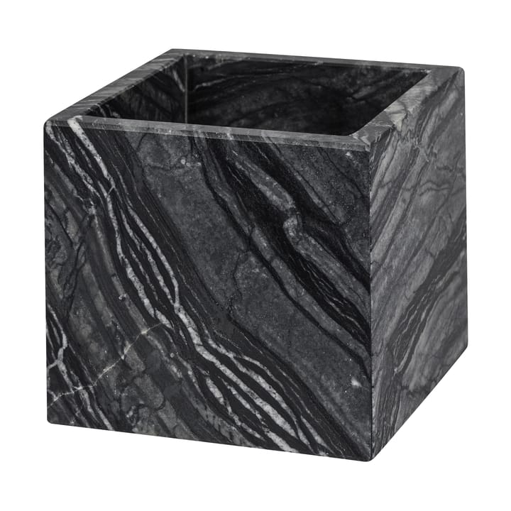 Kostka Marble 8,5x8,5 cm - Black-grey - Mette Ditmer