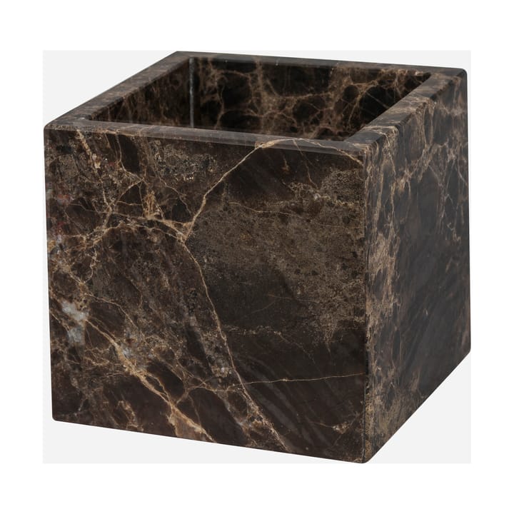 Kostka Marble 8,5x8,5 cm - Brown - Mette Ditmer
