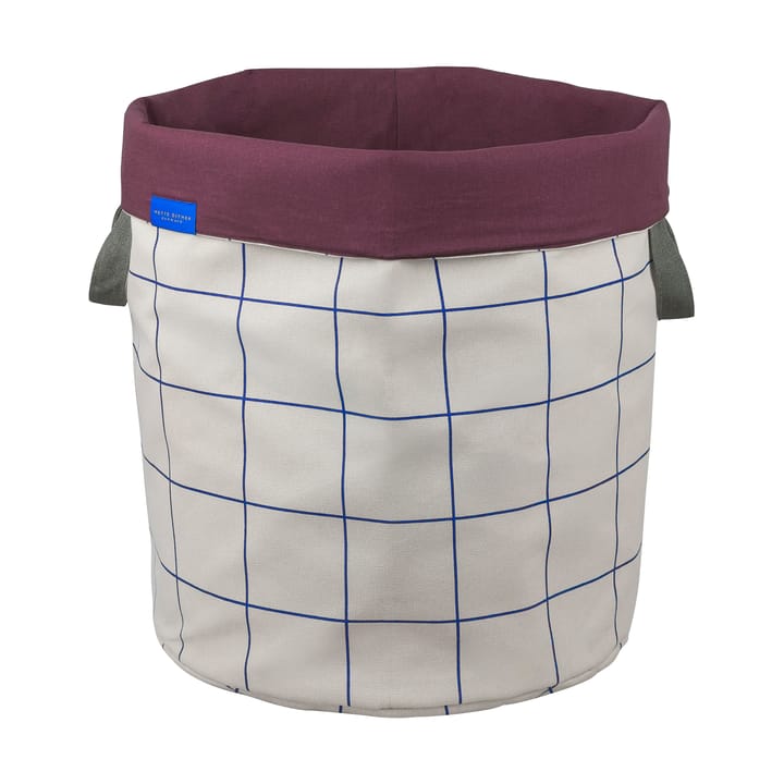 Kosz na pranie Mesh Ø40x50 cm - Cobalt-sand - Mette Ditmer