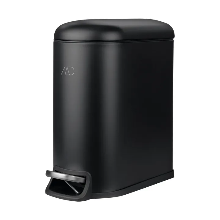 Kosz pedałowy  Mini-Walther 5 l - Black - Mette Ditmer