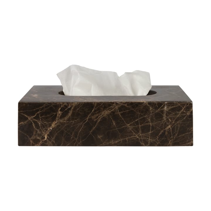 Marble pudełko do chusteczek 14x25,5 cm, brązowy Mette Ditmer