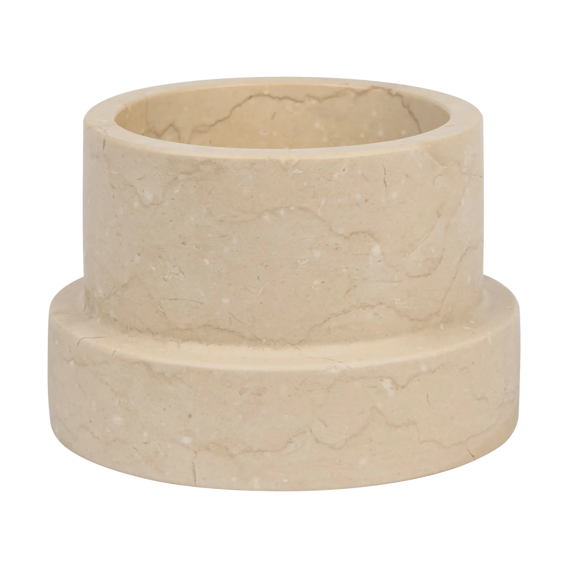 Marble świecznik 6,5 cm, Sand Mette Ditmer