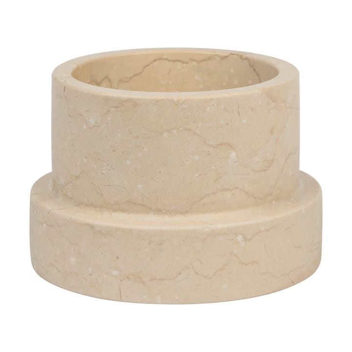 Marble świecznik 6,5 cm - Sand - Mette Ditmer