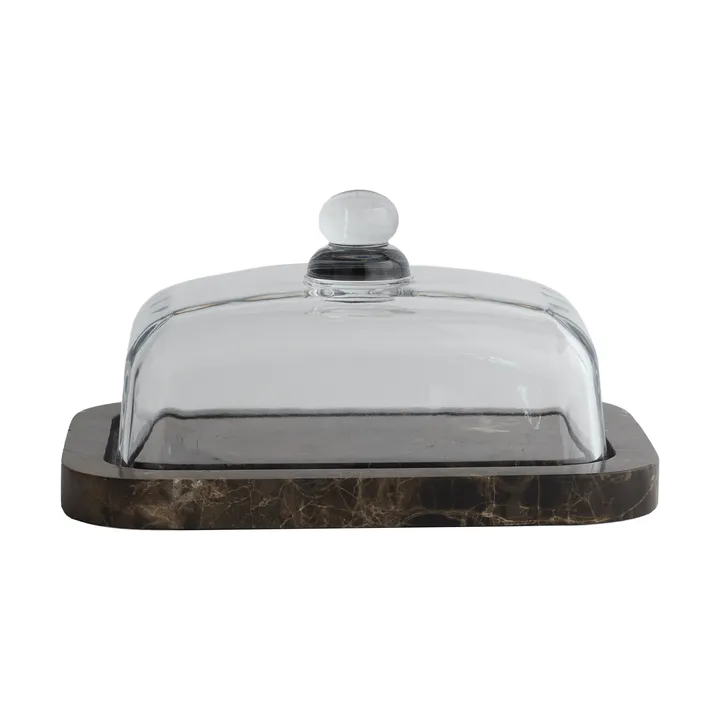 Maselnica Marble - Brown (brun), 14x19,5x10,5 cm - Mette Ditmer