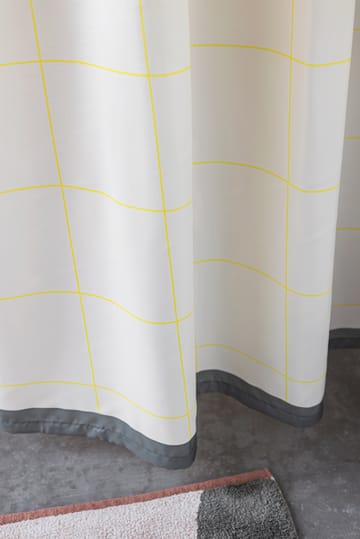 Mesh zasłona prysznicowa 150x200 cm - Yellow - Mette Ditmer