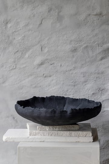 Miska Art piece Ø35 cm - Black - Mette Ditmer