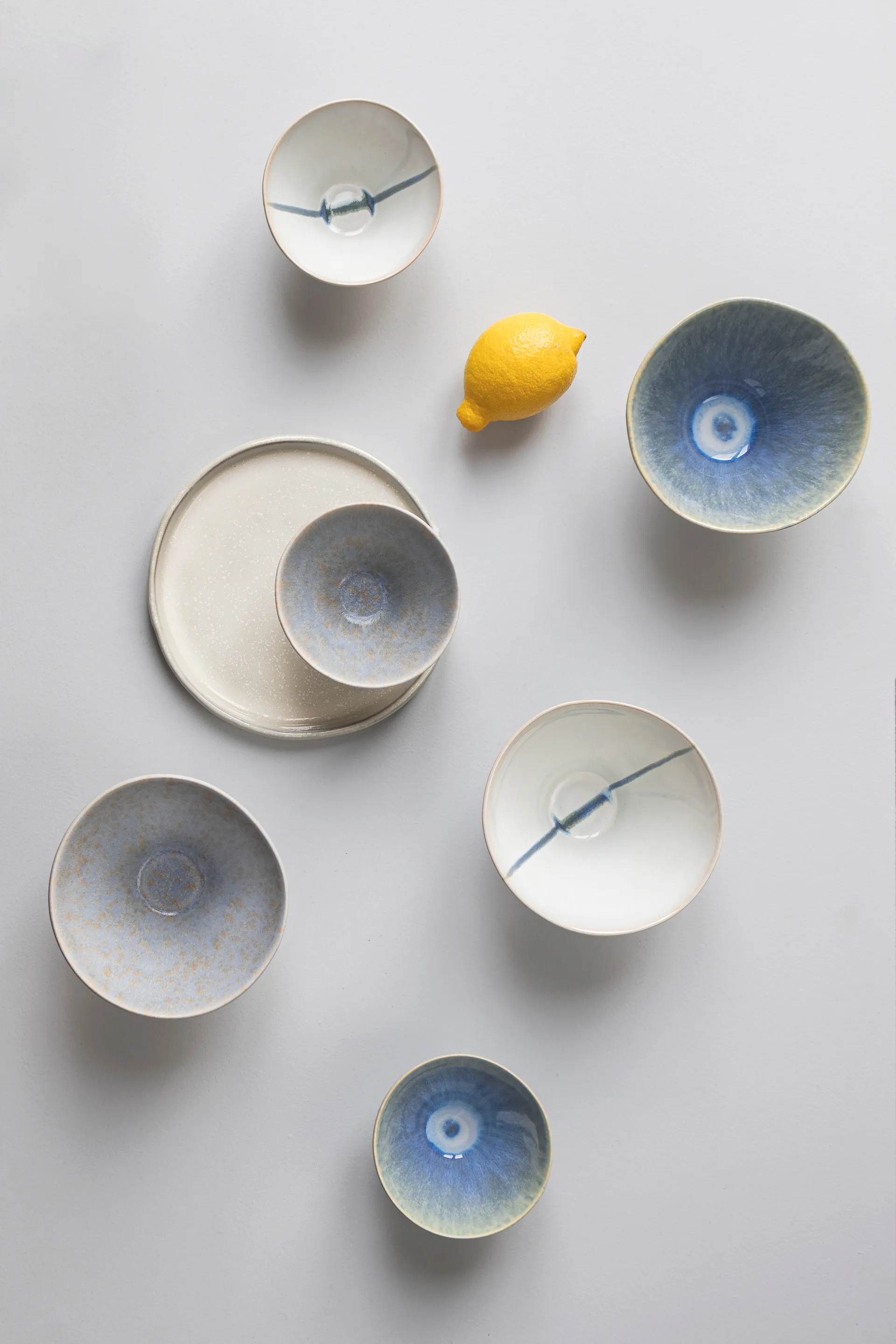 Miska medium Elements Ø15,5 cm 3 części, Blue Mette Ditmer