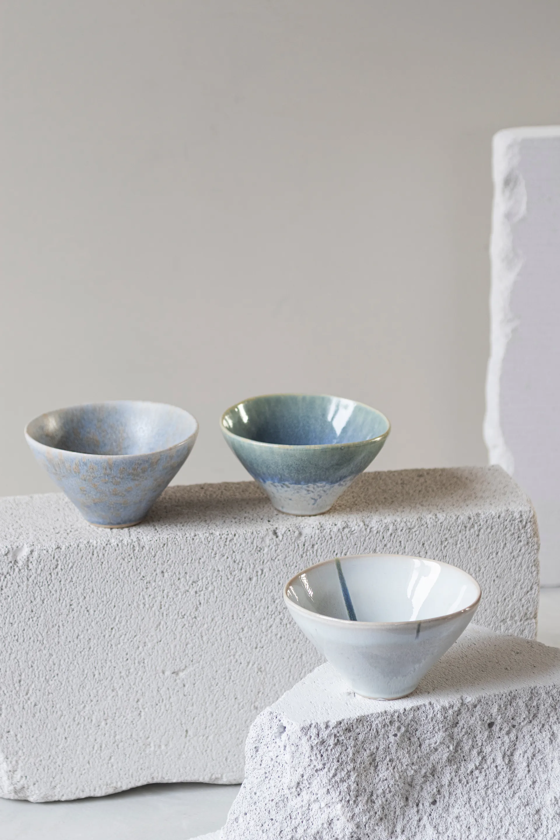 Miska small Elements Ø12 cm 3 części, Blue Mette Ditmer
