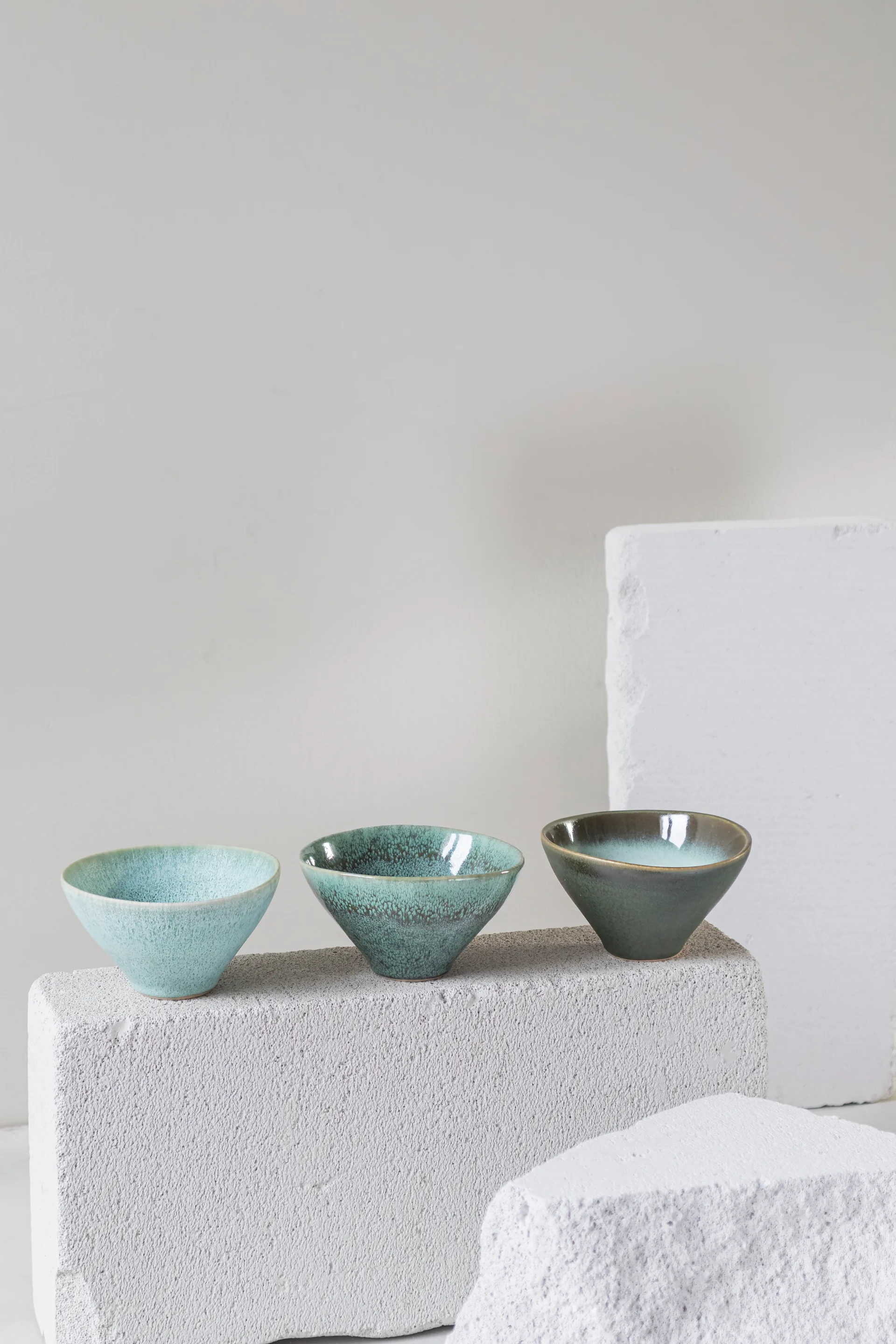 Miska small Elements Ø12 cm 3 części, Green Mette Ditmer