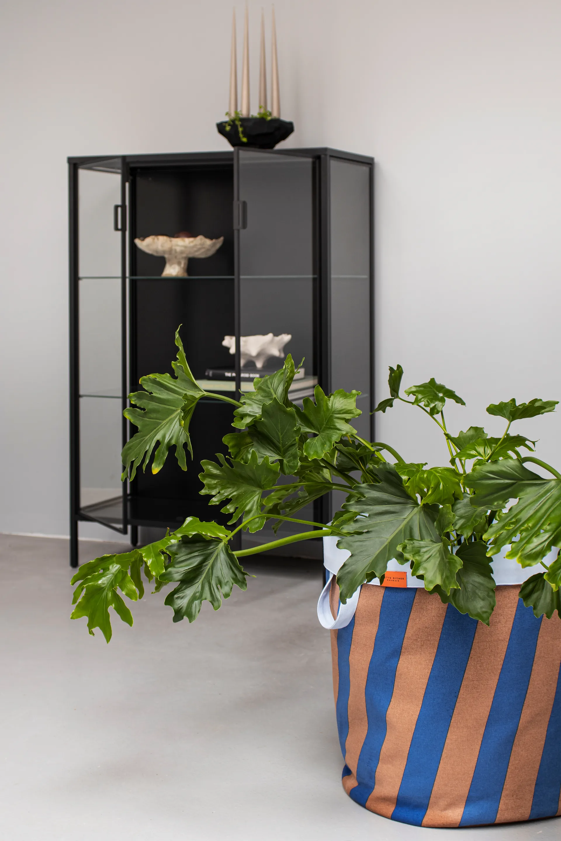 Nova Arte kosz na pranie 40x40x50 cm, Cobalt-blush Mette Ditmer