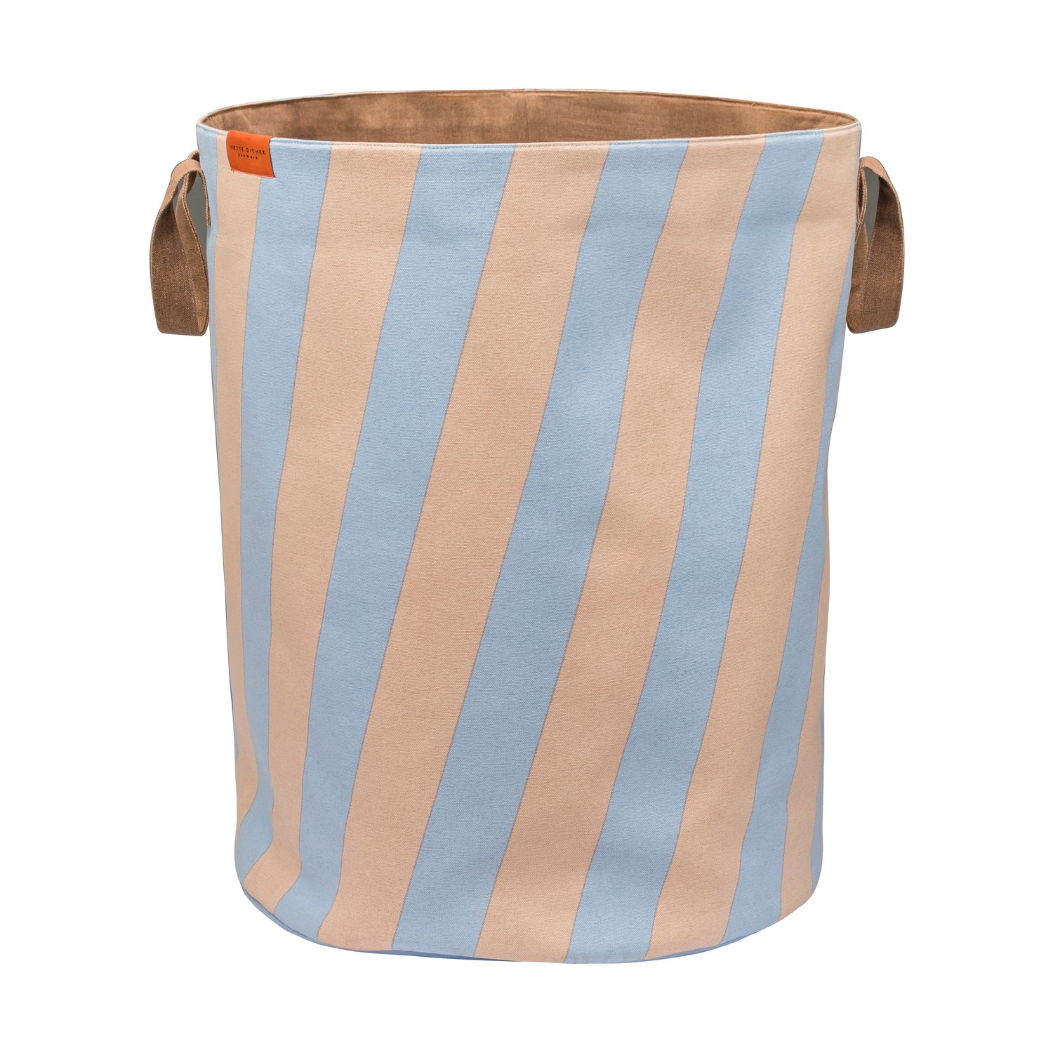 Mette Ditmer Nova Arte kosz na pranie 40x40x50 cm Light blue-powder rose