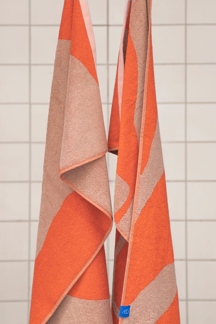 Nova Arte ręcznik dla gości 40x55 cm 2 szt. - Latte-orange - Mette Ditmer