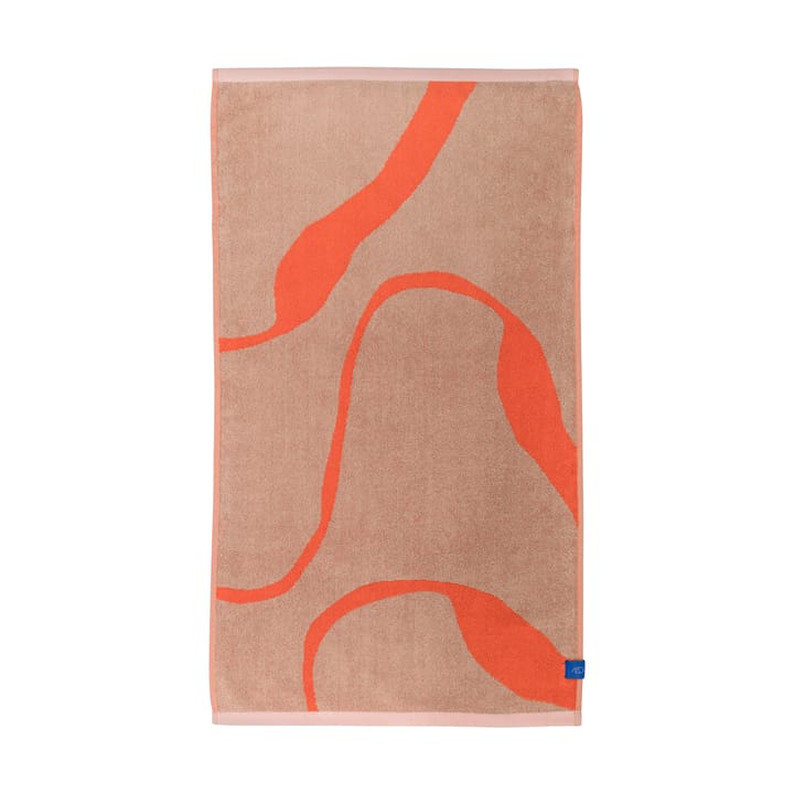 Nova Arte ręcznik kąpielowy 70x133 cm - Latte-orange - Mette Ditmer