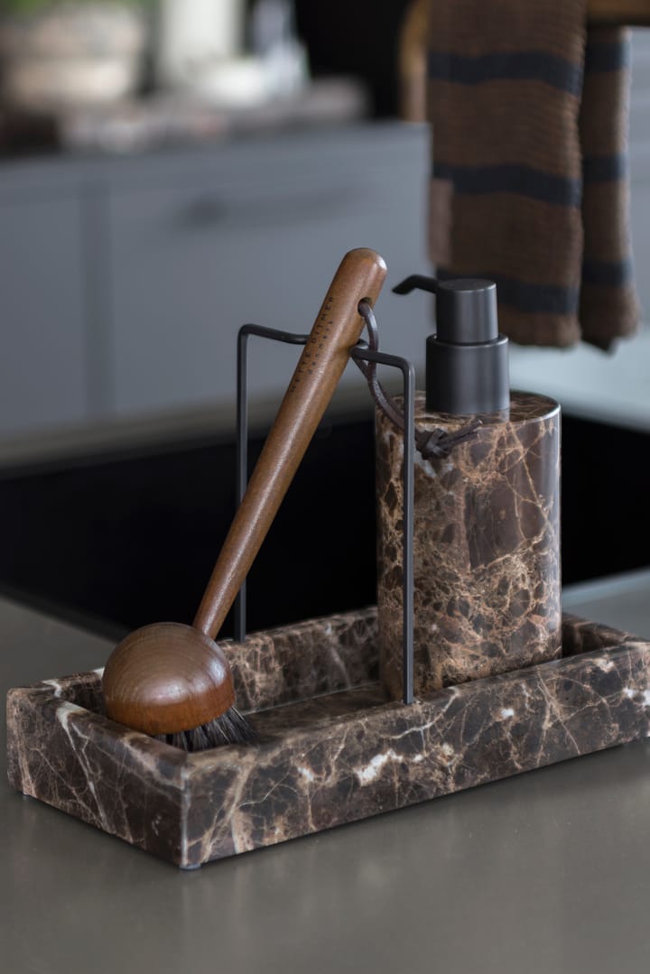 Organizator do zlewu Marble 12x23,5 cm, Brown Mette Ditmer