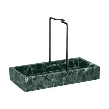 Organizator do zlewu Marble 12x23,5 cm - Zielony - Mette Ditmer