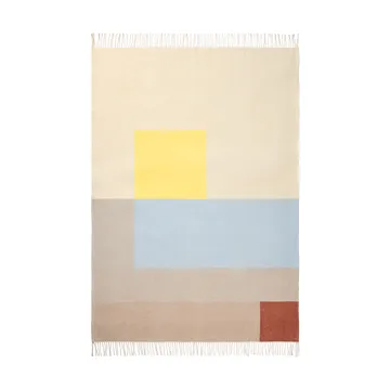Pled Brick 125x190 cm - Light yellow - Mette Ditmer
