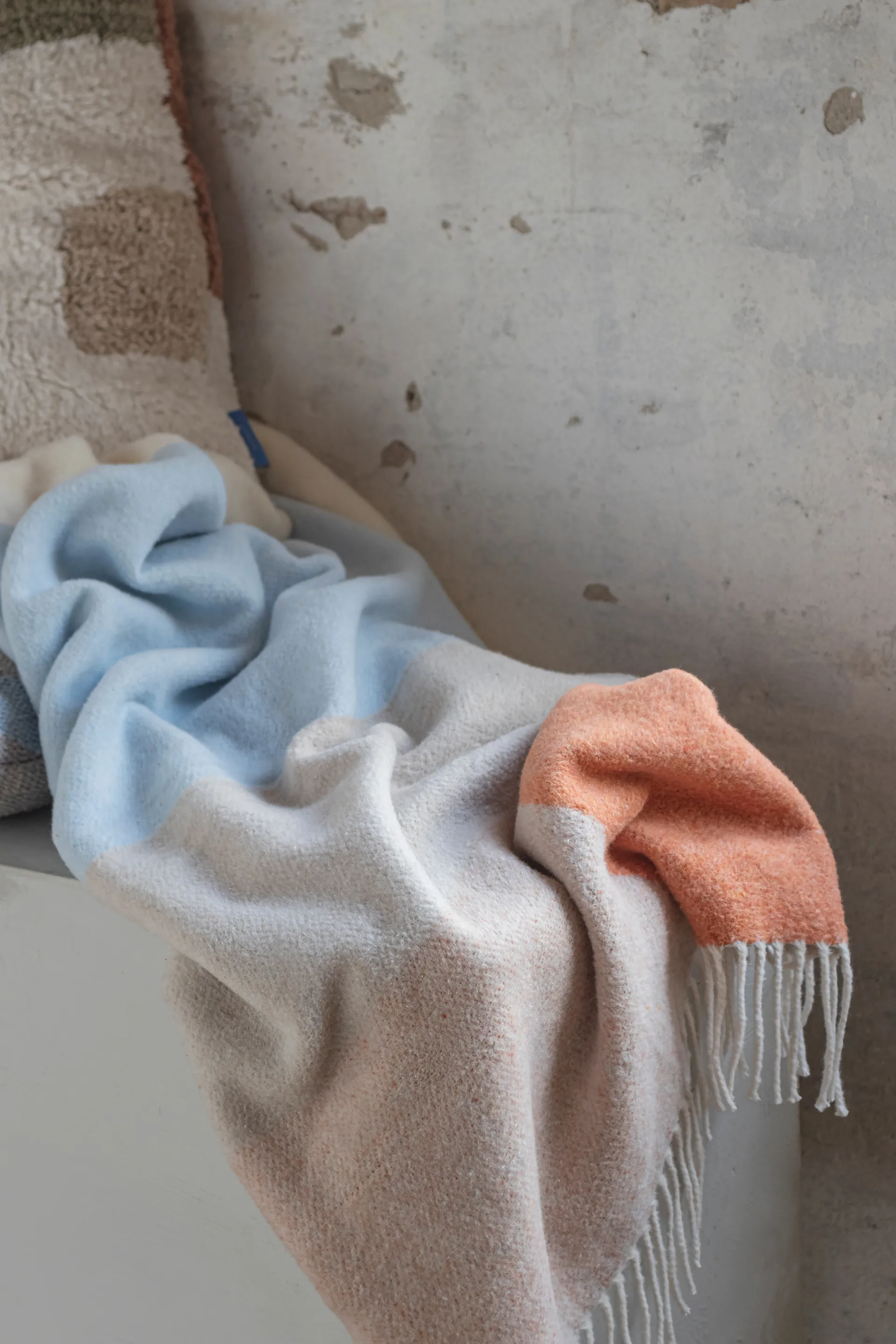 Pled Brick 125x190 cm, Light yellow Mette Ditmer