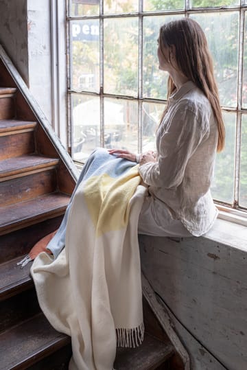 Pled Brick 125x190 cm - Light yellow - Mette Ditmer