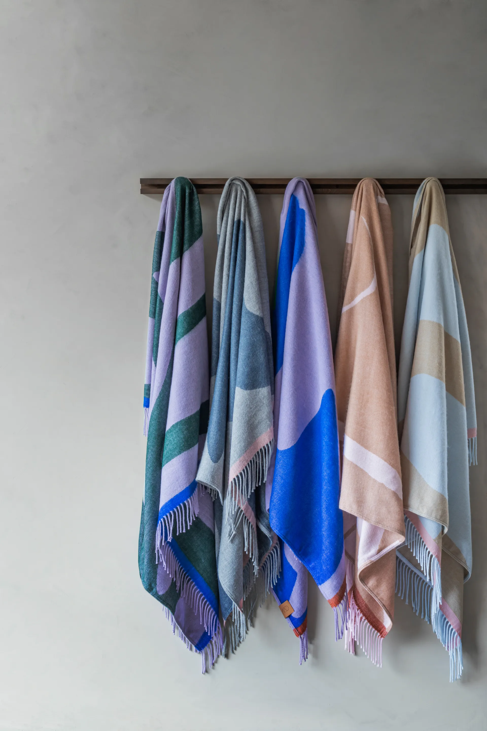 Pled Gallery 125x170 cm, Light grey Mette Ditmer