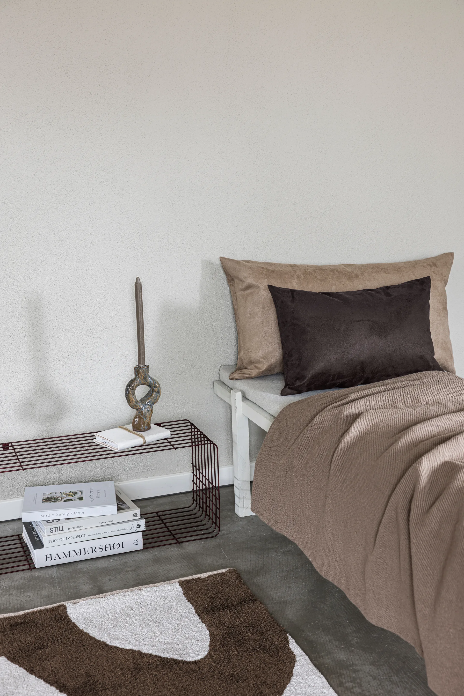 Poduszka dekoracyjna Lounge, Chocolate, 40x60 cm Mette Ditmer