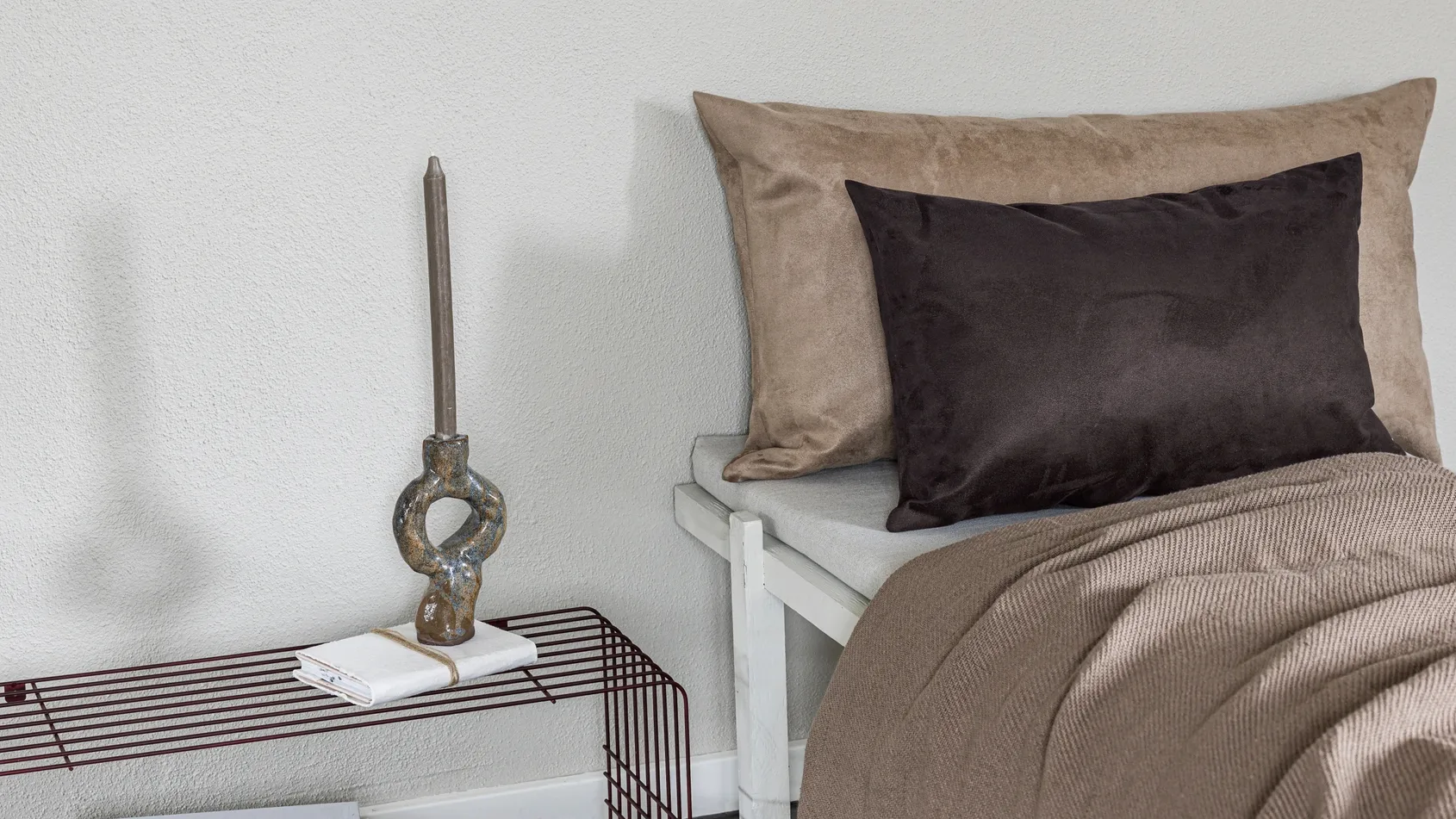 Poduszka dekoracyjna Lounge, Chocolate, 40x60 cm Mette Ditmer