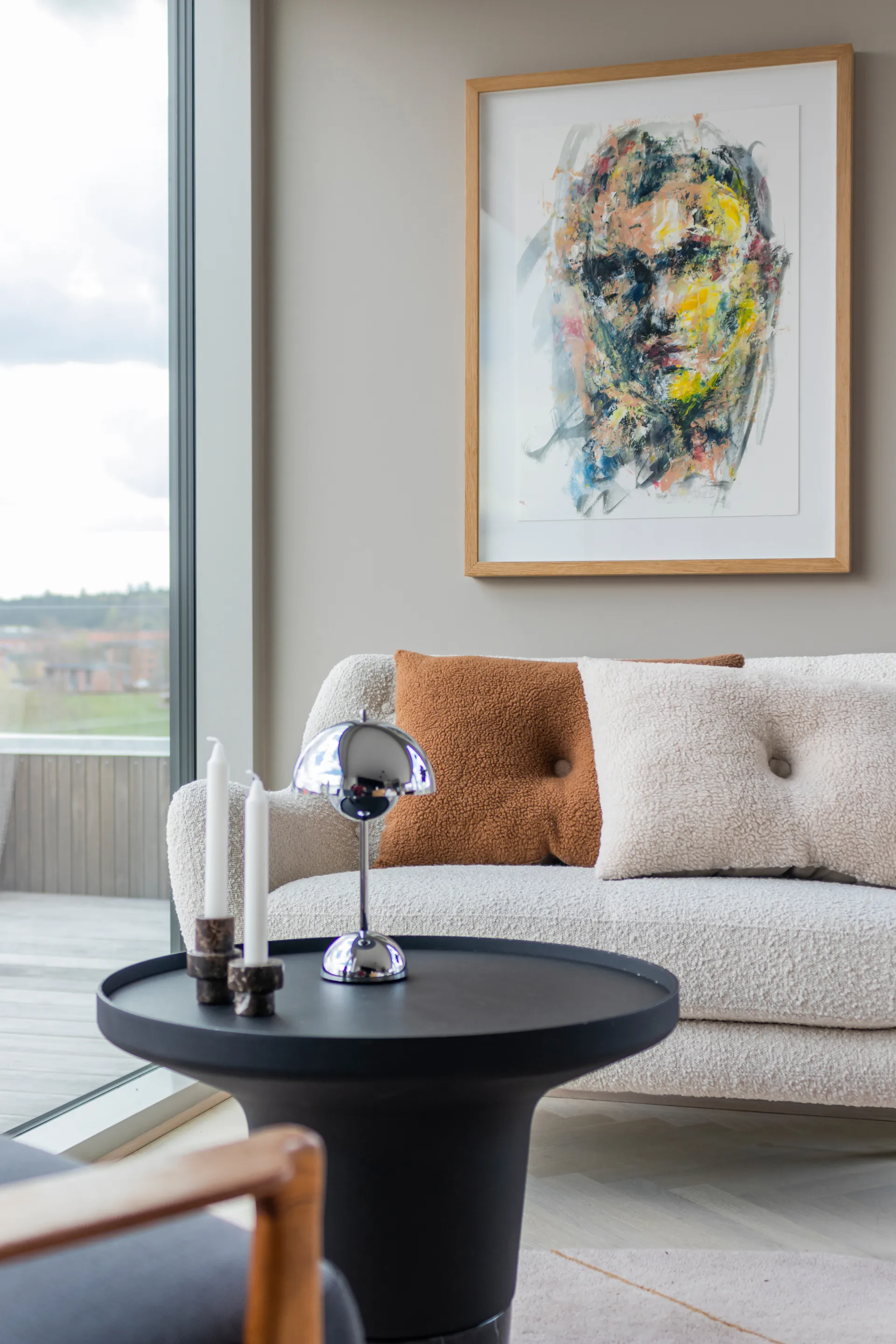 Poduszka Teddy 45x60 cm, Brąz-brązowy Mette Ditmer