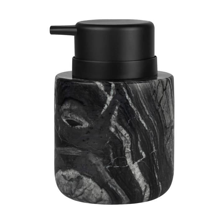 Pojemnik na mydło w płynie Marble 12,5 cm - Czarny-szary - Mette Ditmer