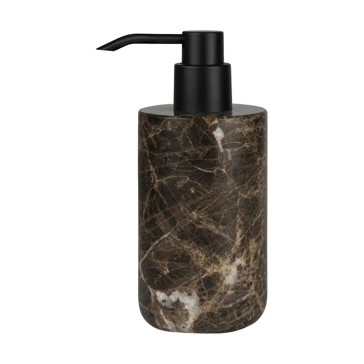 Pojemnik na mydło w płynie Marble 17,5 cm - Brązowy - Mette Ditmer