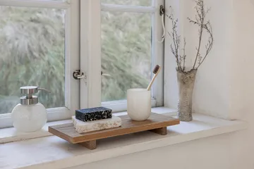 Pojemnik na szczoteczki Opal - Linen - Mette Ditmer