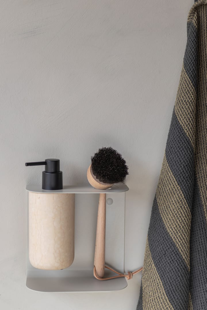 Pojemnik wiszący, podwójny Carry, Sand grey  Mette Ditmer