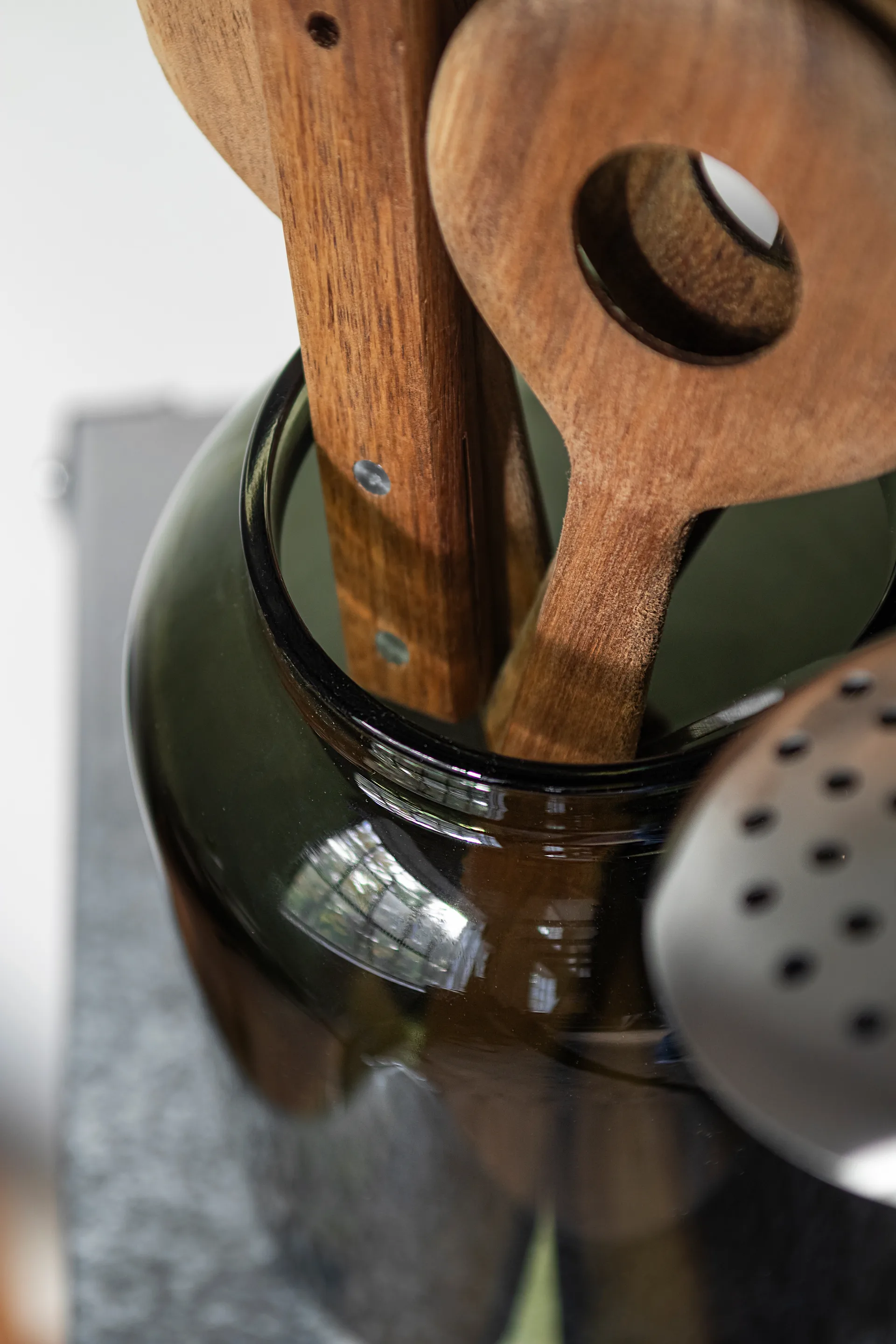 Pojemnik z pokrywką large Luna 20 cm, Dark forest Mette Ditmer