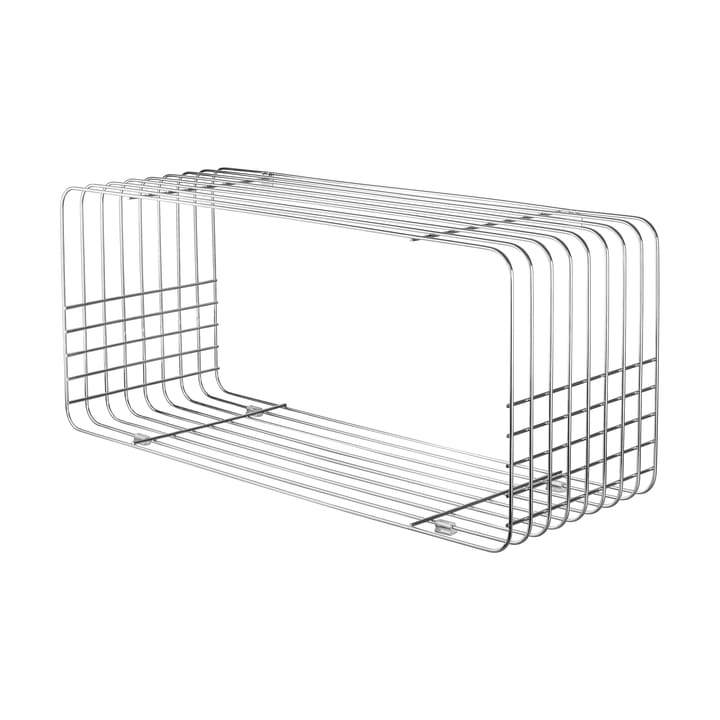 Półka Wire 31x70x26 cm - Chrome - Mette Ditmer