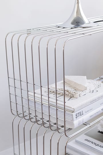 Półka Wire 31x70x26 cm - Chrome - Mette Ditmer